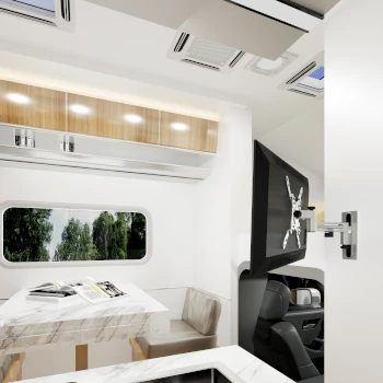 TV Halterung für Wohnmobil