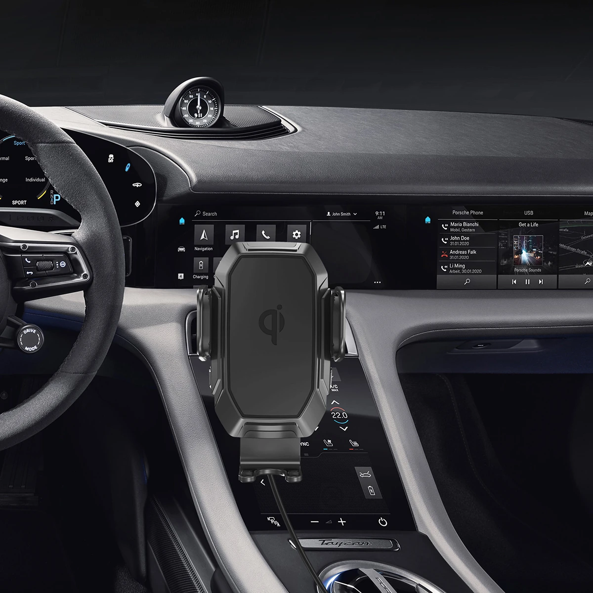 Halterung für Handys im Auto
